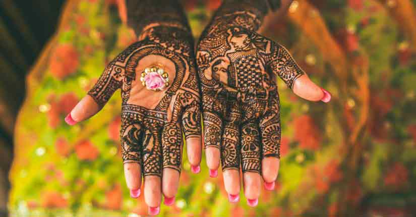 Bridesmaid Arabic Mehndi Designs