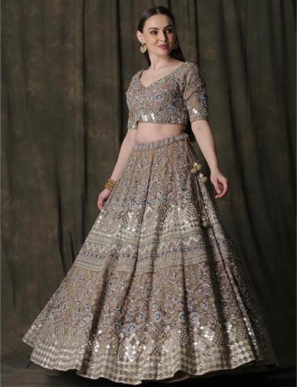 Golden Lehenga