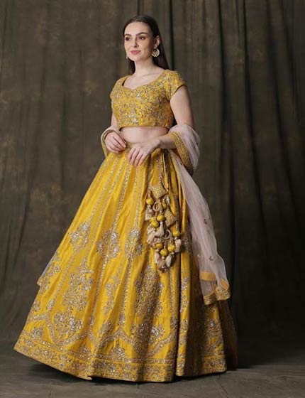 Yellow Lehenga